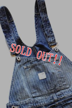 画像3: 「JELADO」Bruiser Overall V/F ジェラード ブルーザー オーバーオール ヴィンテージ加工 JP31336 [インディゴウォバッシュ]