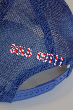 画像4: 「FULLCOUNT」×「THE H.W. DOG&Co.」 OLD TRUCKER CAP フルカウント オールドトラッカーキャップ [レッド・ブルー]