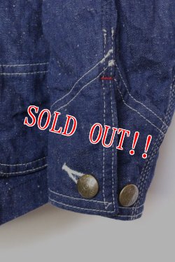 画像6: 「CAL O LINE」 SHORT DENIM COVERALL キャルオーライン ショート デニム カバーオール 2018SS CL172-041 [インディゴ]