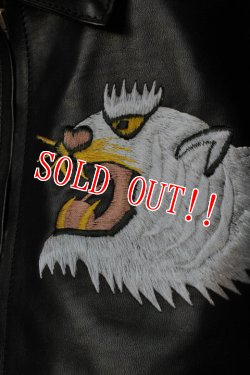 画像3: 「FINE CREEK LEATHERS」 Norfolk　ファインクリークレザーズ ノーフォーク スカジャン ホースハイド FKJK016 [ブラック]