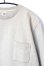 画像2: 「Jackman」 Dotsume 1/2-Sleeved T-Shirts ジャックマン 度詰め天竺 5分袖 ポケットTee JM5807 [ベージュ]
