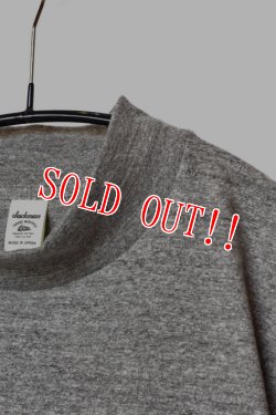 画像2: 「Jackman」 Classic Under T-Shirts ジャックマン クラシックアンダーTシャツ ミッドネック JM5813 [グレー]