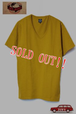 画像2: 「JELADO」V-Neck Tee ジェラード Vネック 丸胴 半袖Tシャツ AB94215 [バニラ・マスタード・ネイビー]