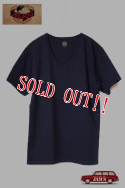 画像6: 「JELADO」V-Neck Tee ジェラード Vネック 丸胴 半袖Tシャツ AB94215 [バニラ・マスタード・ネイビー]