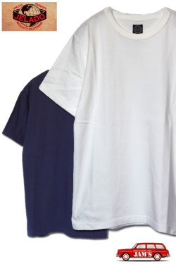 画像1: 「JELADO」Vintage Loopwheel Tee ジェラード ヴィンテージ ループホイール 丸胴 半袖Tシャツ AB94216 [ネイビー・オフホワイト]