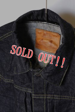 画像2: 「JELADO」44DENIM JACKET T-BACK 14oz ジェラード 44デニム 1944年 世界大戦モデル Tバック仕様 JP94404  [ワンウォッシュ]