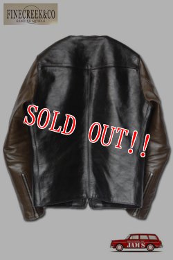 画像6: 「FINE CREEK ＆Co.」 Bud　ファインクリーク・アンド・コー バド 2トーン ノーカラージャケット  ACJK001 [ブラック×ブラウン]