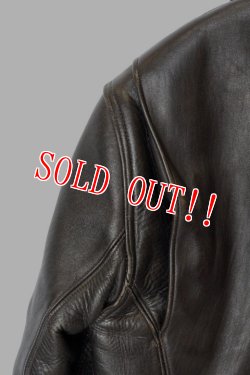 画像8: 「WEB予約不可」「FINE CREEK LEATHERS」 Eric　ファインクリークレザーズ エリック 襟付き シングルライダースジャケット ホースハイド FCJK017 [ブラック]