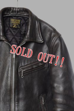 画像3: 「WEB予約不可」「FINE CREEK LEATHERS」 Eric　ファインクリークレザーズ エリック 襟付き シングルライダースジャケット ホースハイド FCJK017 [ブラック]