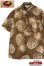 画像1: 「JELADO」Pullover B.D. Aloha Shirts ジェラード プルオーバー アロハシャツ パイナップル柄 SG32104 [キャラメル] (1)