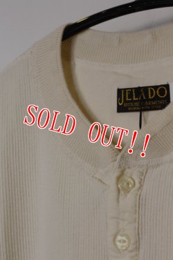 画像3: 「JELADO」GOLD BRICK ジェラード ゴールドブリック ヘンリー ピケTee [バニラ・スモークブラック・フェイドピーチ]