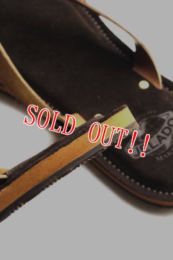 画像7: 「JELADO」Bal Harbour Horse Butt ジェラード バルハーバー レザーサンダル JP32622CS [ベージュ×ブラウン]