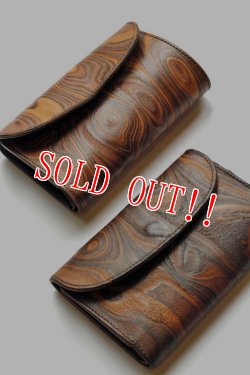 画像7: 「MAGNET」　Three Fold Wallet　スリーフォールドウォレット（3つ折サイフ）　[WOOD BROWN]