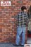 画像11: 「FULLCOUNT」RAYON OMBRAY CHECK SHIRTS フルカウント レーヨン オンブレーチェックシャツ [ブラック]