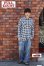 画像7: 「FULLCOUNT」RAYON OMBRAY CHECK SHIRTS フルカウント レーヨン オンブレーチェックシャツ [ブルー]