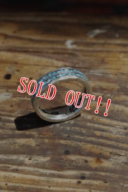 画像4: 「Mt.hill」Turquoise Chip Inlay Ring Narrow マウントヒル ターコイズチップインレイリング mh17RG02 [ナロー]