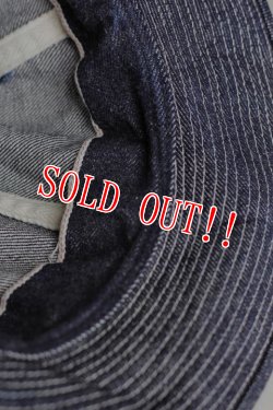 画像4: 「JELADO」 44Denim Army Hat 14oz ジェラード  44デニム アーミーハット CT94704 [インディゴ]