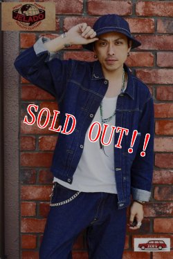 画像6: 「JELADO」 44Denim Army Hat 14oz ジェラード  44デニム アーミーハット CT94704 [インディゴ]