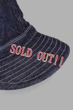 画像4: 「JELADO」 44Denim Army Cap 14oz ジェラード  44デニム アーミーキャップ CT94703 [インディゴ]