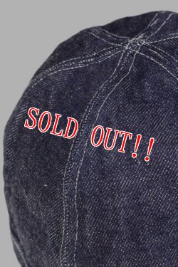 画像3: 「JELADO」 44Denim Army Cap 14oz ジェラード  44デニム アーミーキャップ CT94703 [インディゴ]