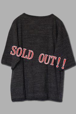 画像5: 「Jackman」 GG Round Neck T-shirts ジャックマン ラウンドネック ルーズシルエット Tee  JM5866 「ブラック」