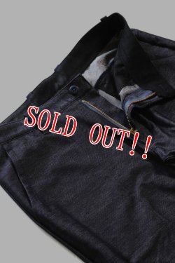 画像4: 「Jackman」 Stretch Ankle Trousers ジャックマン ストレッチ アンクルトラウザーズ JM4855 [ネイビー]