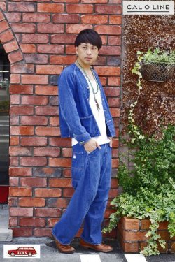 画像16: 「CAL O LINE」 DENIM ENGINEERS JACKET キャルオーライン デニム エンジニアジャケット CL162-047 [インディゴ]
