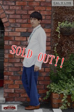 画像11: 「CAL O LINE」 PAINTER SHIRT キャルオーライン デニム ペインターシャツ CL182-029 [ホワイト]