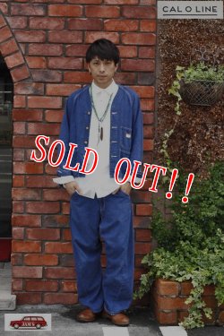 画像14: 「CAL O LINE」 PAINTER SHIRT キャルオーライン デニム ペインターシャツ CL182-029 [ホワイト]