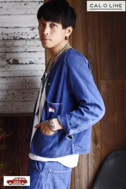 画像20: 「CAL O LINE」 DENIM ENGINEERS JACKET キャルオーライン デニム エンジニアジャケット CL162-047 [インディゴ]