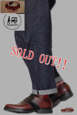 画像10: 「JELADO」×「MAKERS」Hangout ジェラード メイカーズ ハングアウト ホースバットレザー SG33971S [ワイン×ブラック]