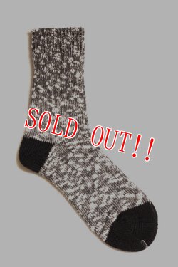 画像2: 「FULLCOUNT」MELUNGE SOCKS フルカウント メランジェ ソックス Lot.6874 [ブラック・ブルー・ブラウン]