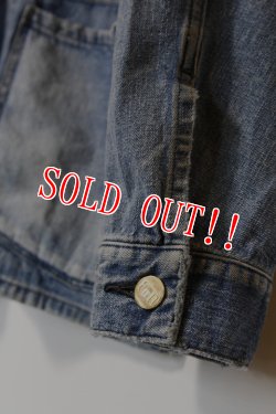 画像7: 「FULLCOUNT」1930s 10oz Denim Short Coverall フルカウント 10オンスデニム ショートカバーオール ヴィンテージ加工 2920OW [インディゴ]