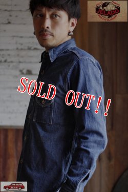 画像17: 「JELADO」Smokers Shits VF ジェラード スモーカーズシャツ ヴィンテージ加工 JP33163 [フェイドインディゴ]