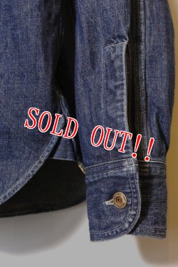 画像4: 「JELADO」Smokers Shits VF ジェラード スモーカーズシャツ ヴィンテージ加工 JP33163 [フェイドインディゴ]