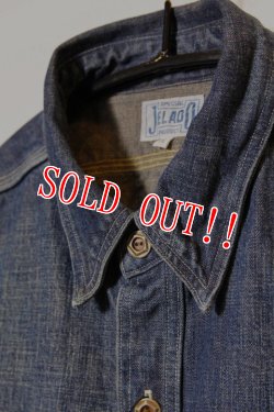 画像2: 「JELADO」Smokers Shits VF ジェラード スモーカーズシャツ ヴィンテージ加工 JP33163 [フェイドインディゴ]