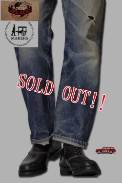 画像8: 「JELADO」×「MAKERS」Hangout ジェラード メイカーズ ハングアウト ホースバットレザー SG33971S [ブラック]