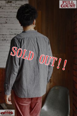 画像11: 「FULLCOUNT」20th Pullover Chambray Work Shirts フルカウント プルオーバー シャンブレー ワークシャツ [ヘザーブラック]