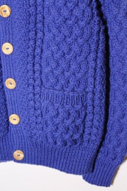 画像4: 「INVERALLAN」  4A CREW NECK CARDIGAN インバーアラン クルーネック カーディガン [コルベット]