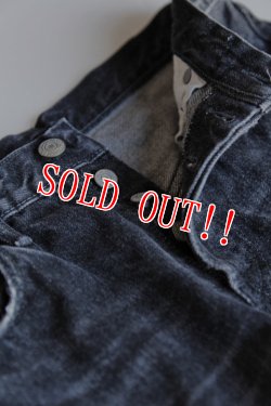 画像5: 「FULLCOUNT」＃1110 BLACK TAPERD JEANS フルカウント ブラックデニム テーパードジーンズ ヴィンテージ加工  [ブラック]