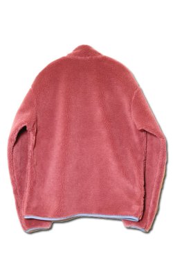 画像7: 「CAL O LINE」 RECYCLE PILE CARDIGAN キャルオーライン リサイクルパイル カーディガン オリジナルボアフリース CL182-067 [プラム]