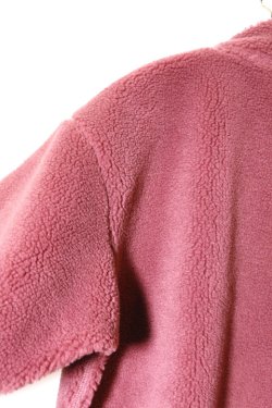 画像8: 「CAL O LINE」 RECYCLE PILE CARDIGAN キャルオーライン リサイクルパイル カーディガン オリジナルボアフリース CL182-067 [プラム]