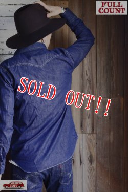 画像11: 「FULLCOUNT」DENIM WESTERN SHIRTS SAN ANTONIO 2 フルカウント デニムウエスタンシャツ サンアントニオ 2 [インディゴ]