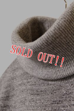 画像2: 「Jackman」 GG Sweat High Neck　ジージースウェット ハイネック 度詰コットン JM7874 「チャコールグレー」