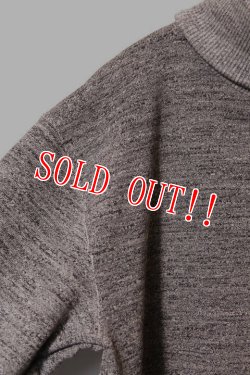 画像3: 「Jackman」 GG Sweat High Neck　ジージースウェット ハイネック 度詰コットン JM7874 「チャコールグレー」