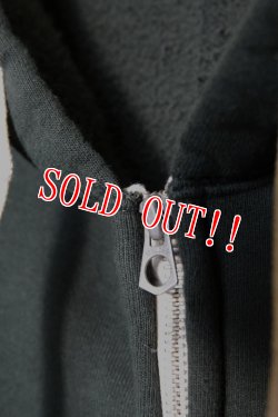 画像3: 「JELADO」 ジェラード アスレチックブランド　吊裏毛スウェット生地仕様 フルジップ パーカー 　[グラスグリーン]