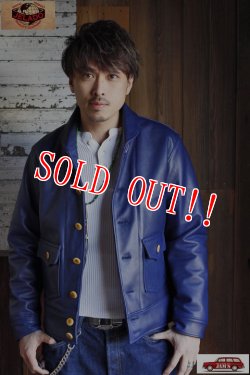 画像15: 「JELADO」 VANQUISH ジェラード ヴァンキッシュ カウハイドレザージャケット AG33456 [インディゴ]