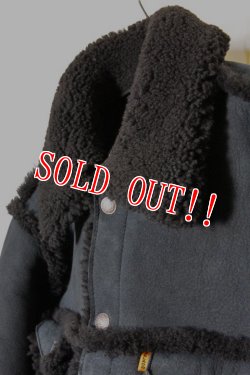 画像2: 「JELADO」Ripcity Jacket ジェラード リップシティージャケット ムートン RG23435 [ブラック]