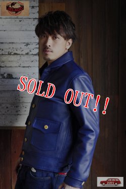 画像11: 「JELADO」 VANQUISH ジェラード ヴァンキッシュ カウハイドレザージャケット AG33456 [インディゴ]