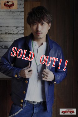 画像14: 「JELADO」 VANQUISH ジェラード ヴァンキッシュ カウハイドレザージャケット AG33456 [インディゴ]